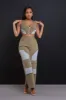 Larger Than Life Cropped Cargo Pants Set - Olive Green sold by Swankaposh