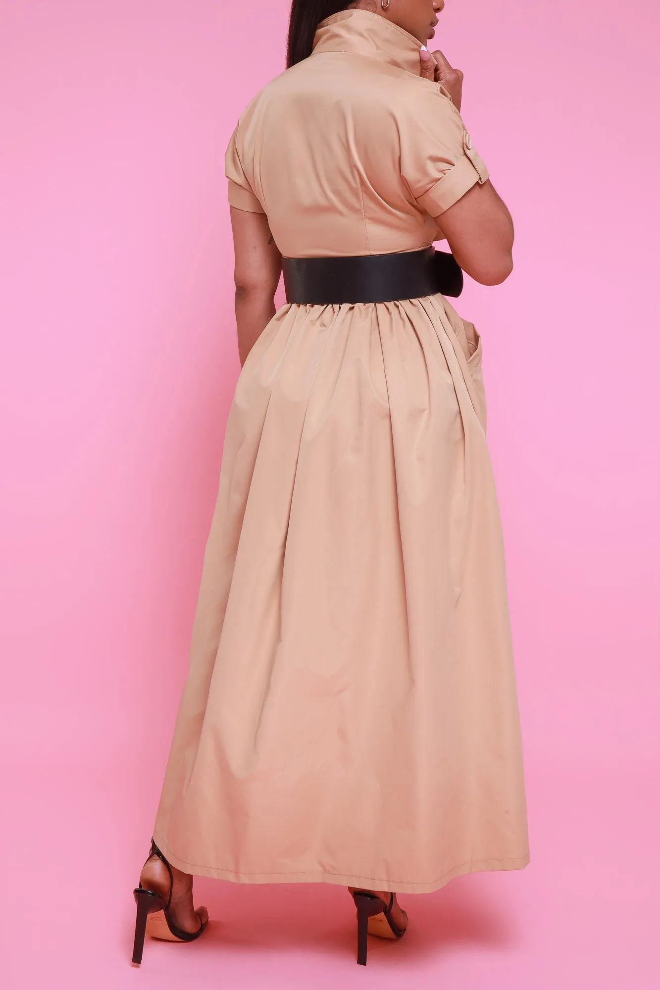 With The Band Oversized Round Belt - Black sold by Swankaposh product image thumbnail 3