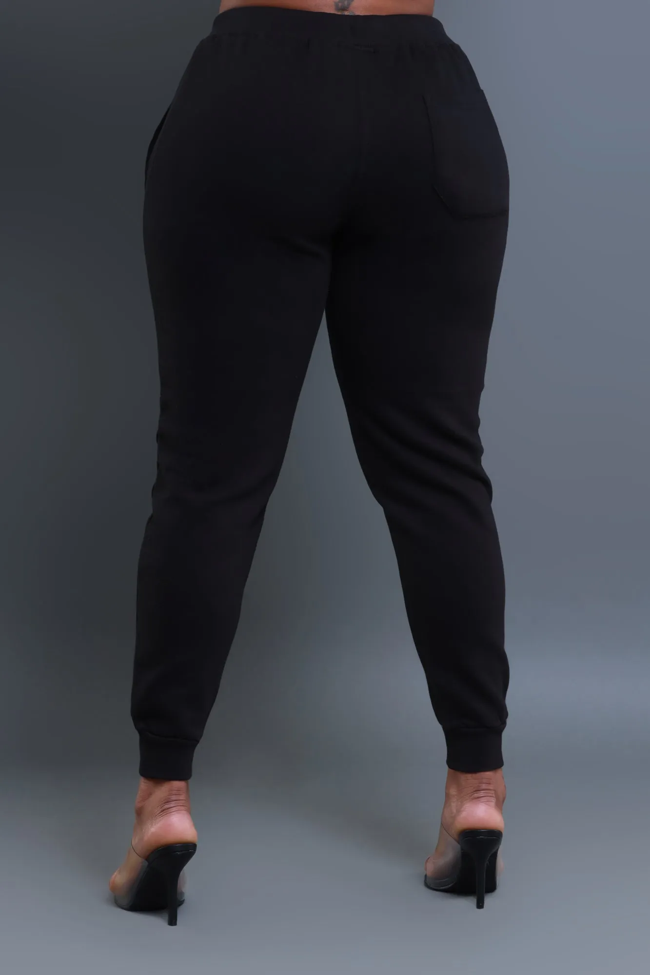 State Of Mind Hooded Jogger Set - Black sold by Swankaposh product image thumbnail 5