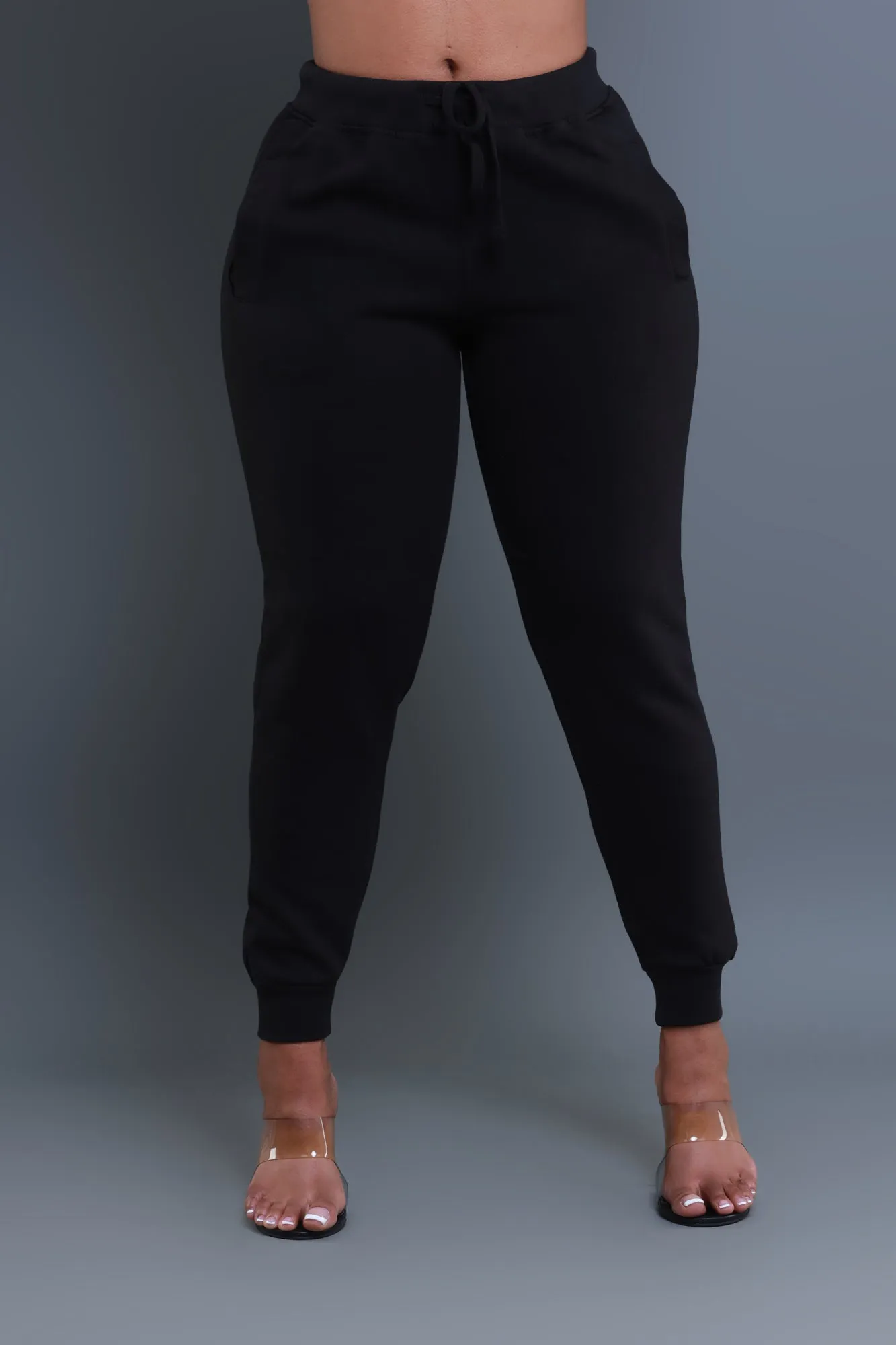 State Of Mind Hooded Jogger Set - Black sold by Swankaposh product image thumbnail 4