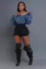 VIP Cargo Mini Skirt - Black sold by Swankaposh