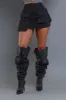 VIP Cargo Mini Skirt - Black sold by Swankaposh