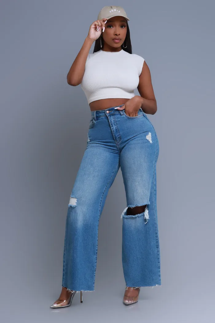 Be For Real Ribbed Crop Top - Sand sold by Swankaposh product image thumbnail 2