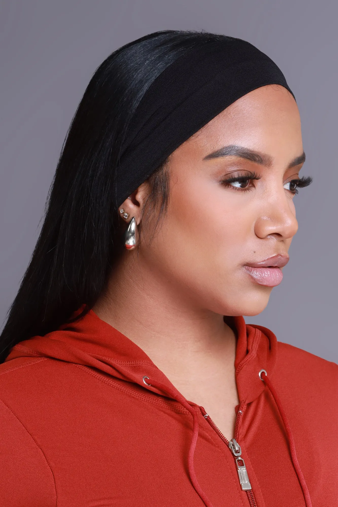 Felt Cute Stretchy Headband - Black sold by Swankaposh