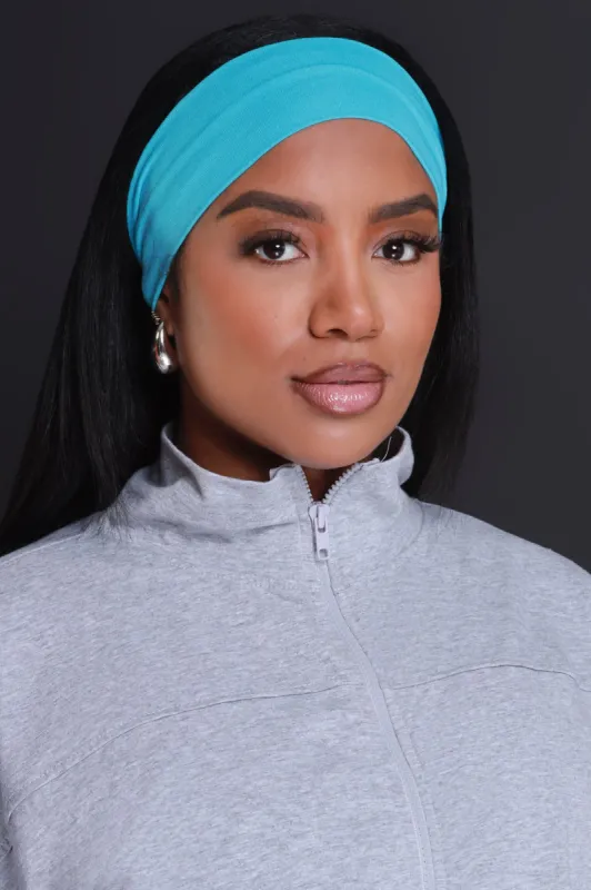 Felt Cute Stretchy Headband - Light Blue sold by Swankaposh