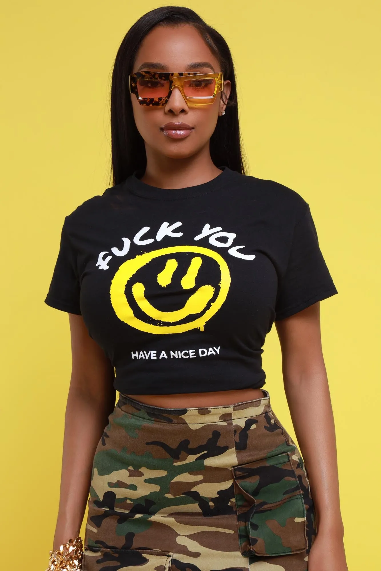 Come Again Graphic Print T-Shirt - Black/White sold by Swankaposh product image thumbnail 5