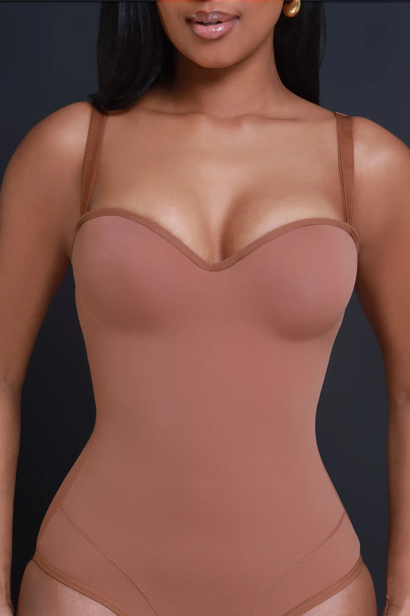 Doctored Form Shapewear Bodysuit - Toffee No. 124 sold by Swankaposh product image thumbnail 5