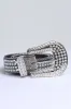 She Sparkles Western Rhinestone Belt - Silver sold by Swankaposh