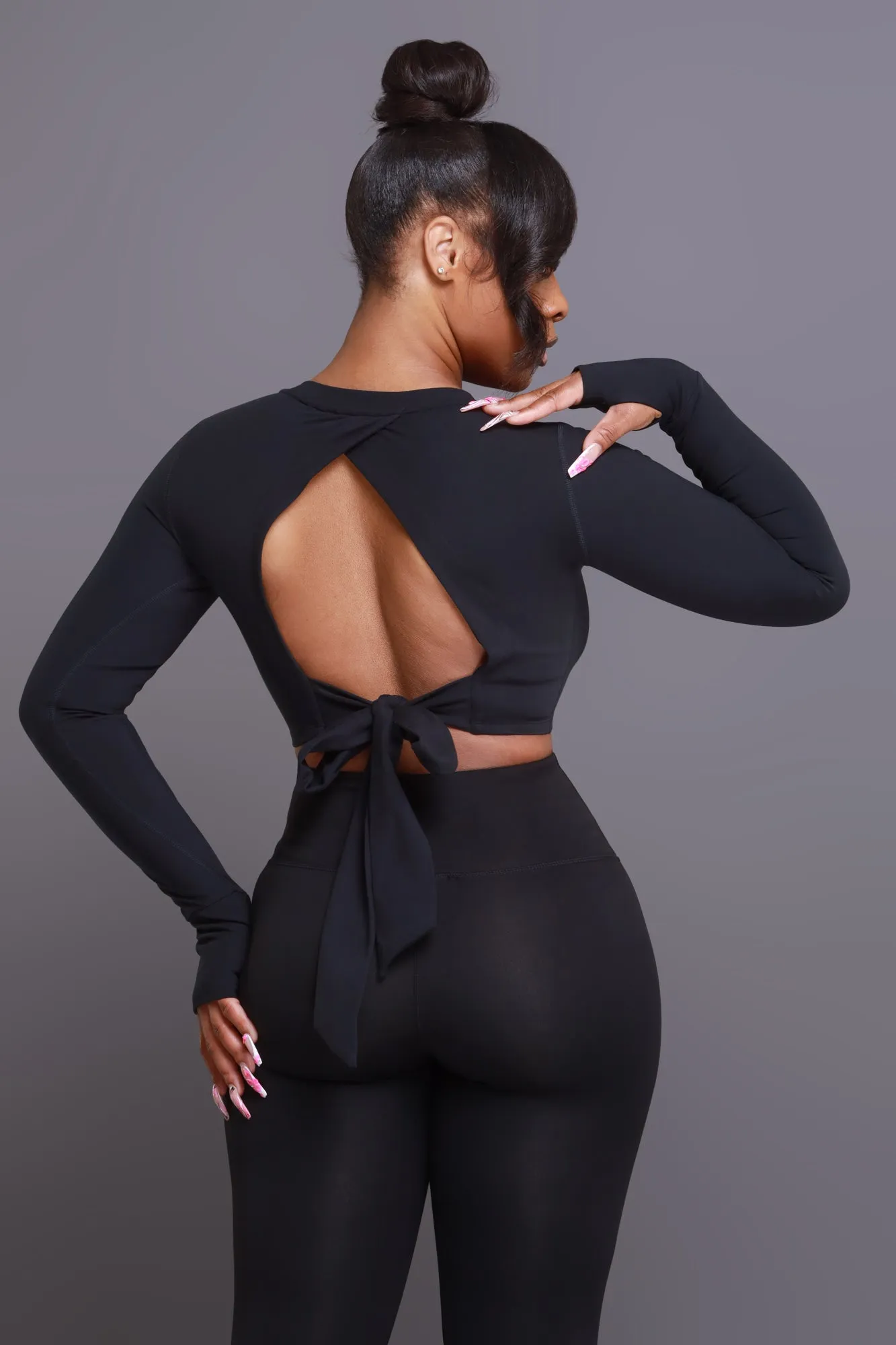 Better Half NUW Eco Friendly Crop Top - Black sold by Swankaposh