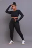 Better Half NUW Eco Friendly Crop Top - Black sold by Swankaposh
