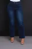 Tune Up High Rise Cropped Hourglass Jeans - Dark Wash sold by Swankaposh