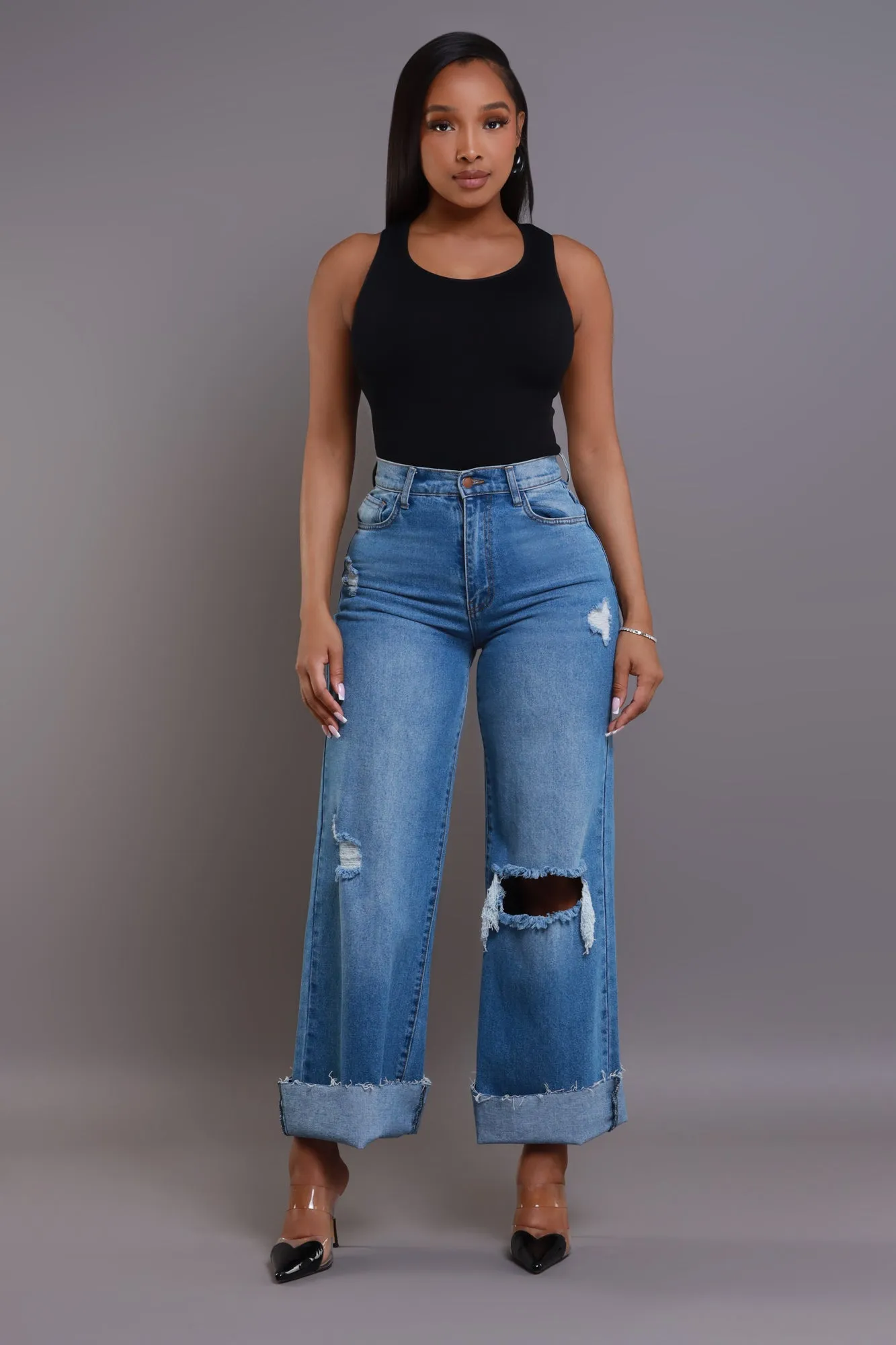 TBH Sleeveless Bodysuit - Black sold by Swankaposh product image thumbnail 4