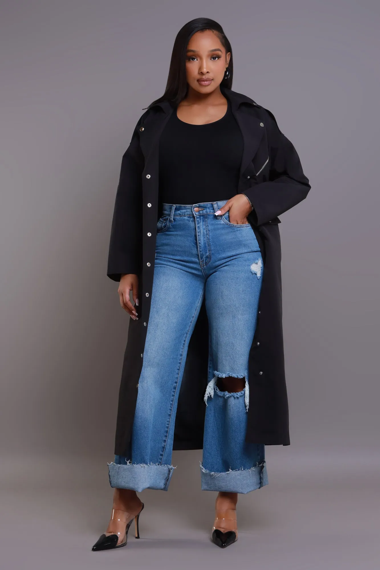 TBH Sleeveless Bodysuit - Black sold by Swankaposh product image thumbnail 2