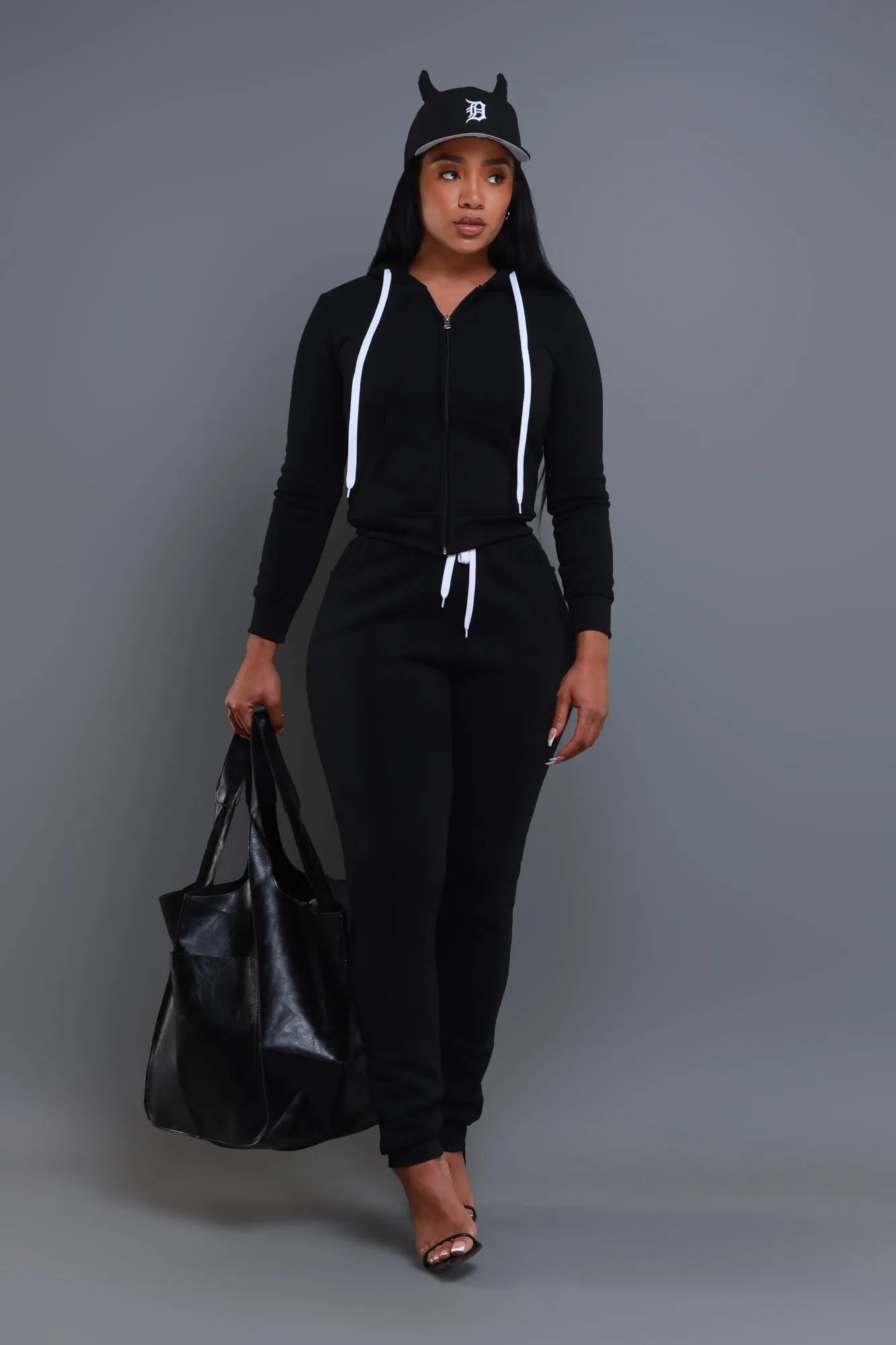 Like That Jogger Set - Black sold by Swankaposh product image thumbnail 2