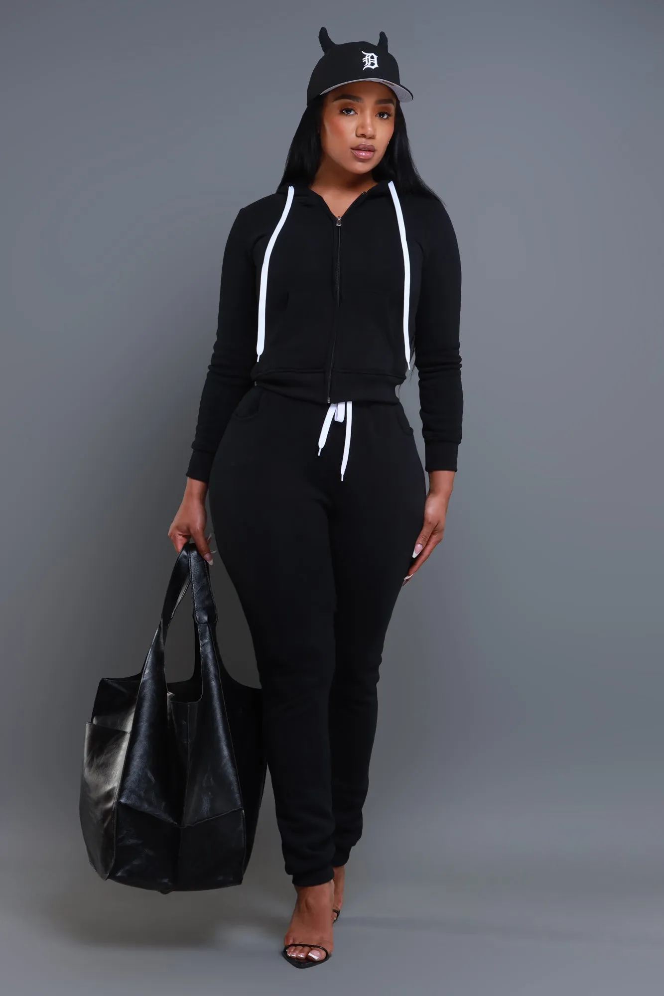 Like That Jogger Set - Black sold by Swankaposh product image thumbnail 5