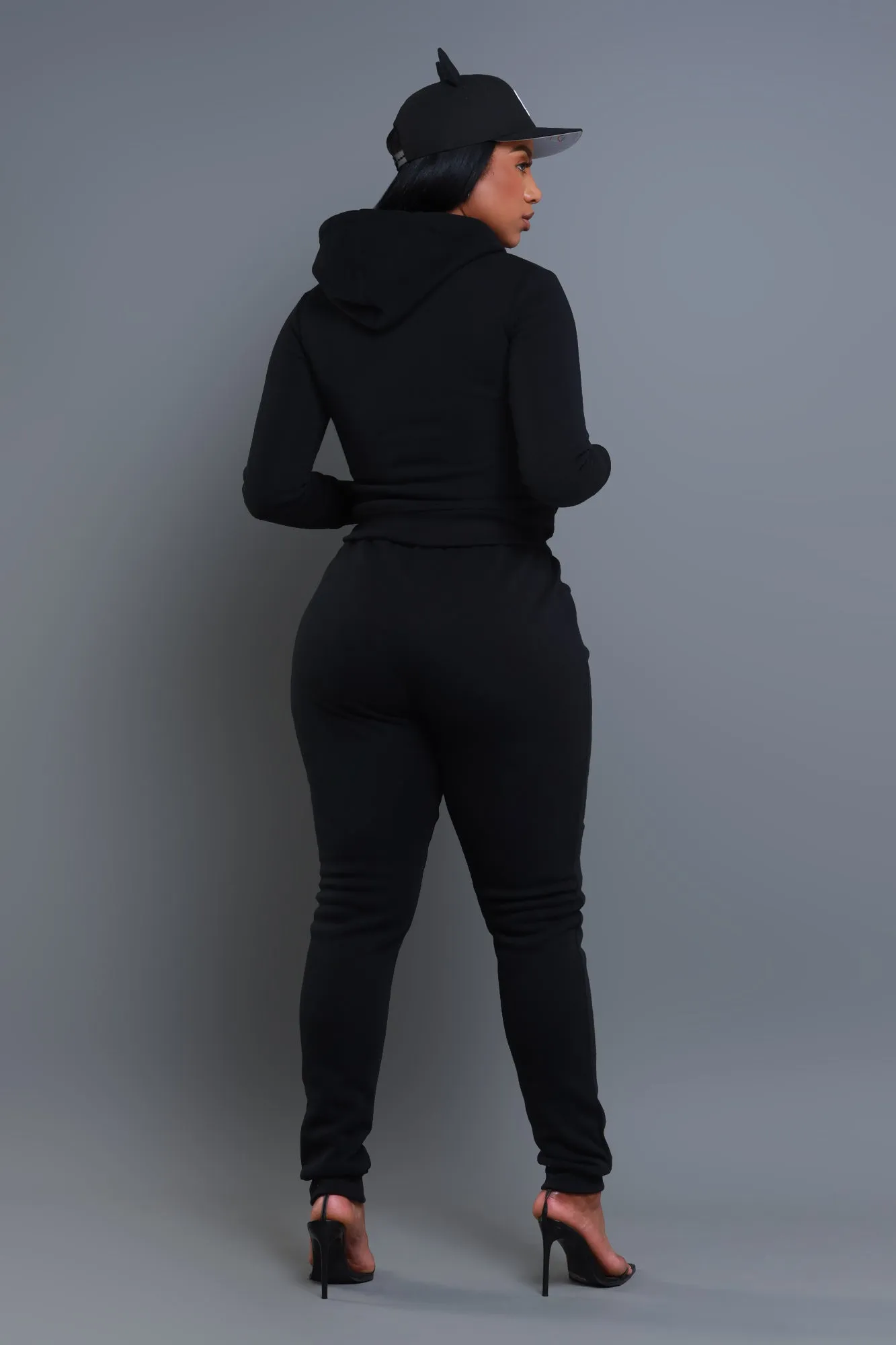 Like That Jogger Set - Black sold by Swankaposh product image thumbnail 3