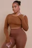 Better Half NUW Eco Friendly Crop Top - Cocoa sold by Swankaposh