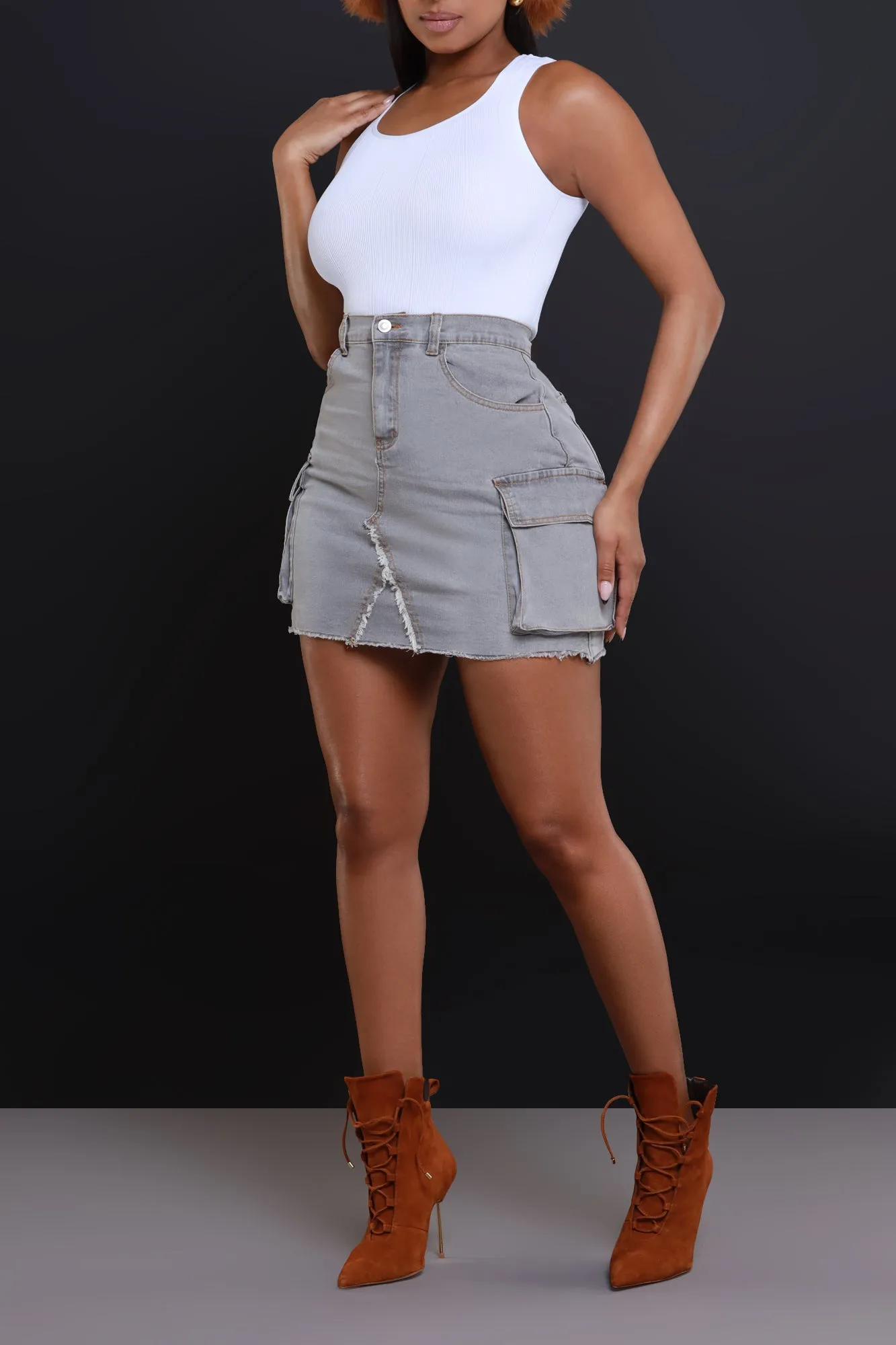 TBH Sleeveless Bodysuit - White sold by Swankaposh product image thumbnail 4