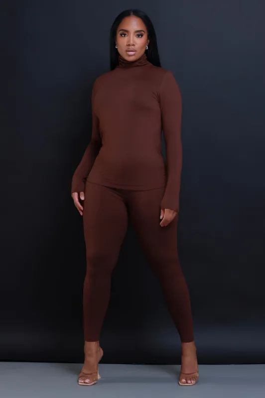 Record Timing Legging Set - Americano sold by Swankaposh