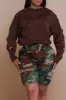 Cross Me Oversized Cut Out Sweatshirt - Chocolate sold by Swankaposh