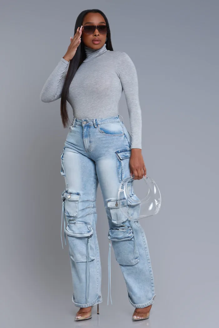 Maneater Turtleneck Bodysuit - Heather Grey sold by Swankaposh product image thumbnail 3