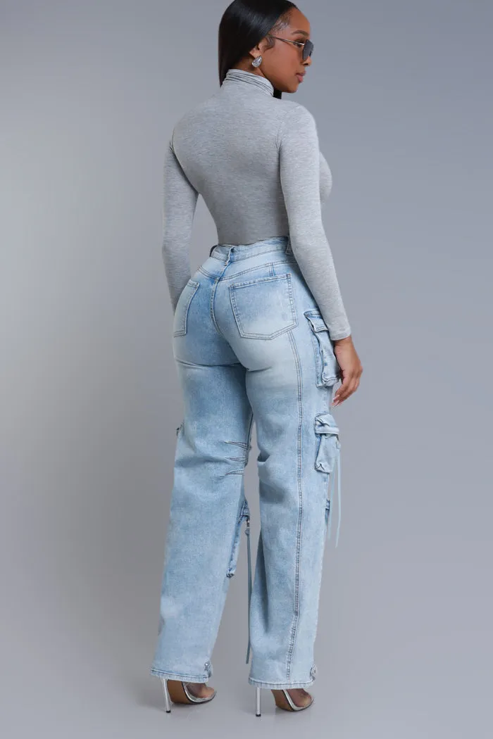 Maneater Turtleneck Bodysuit - Heather Grey sold by Swankaposh product image thumbnail 4