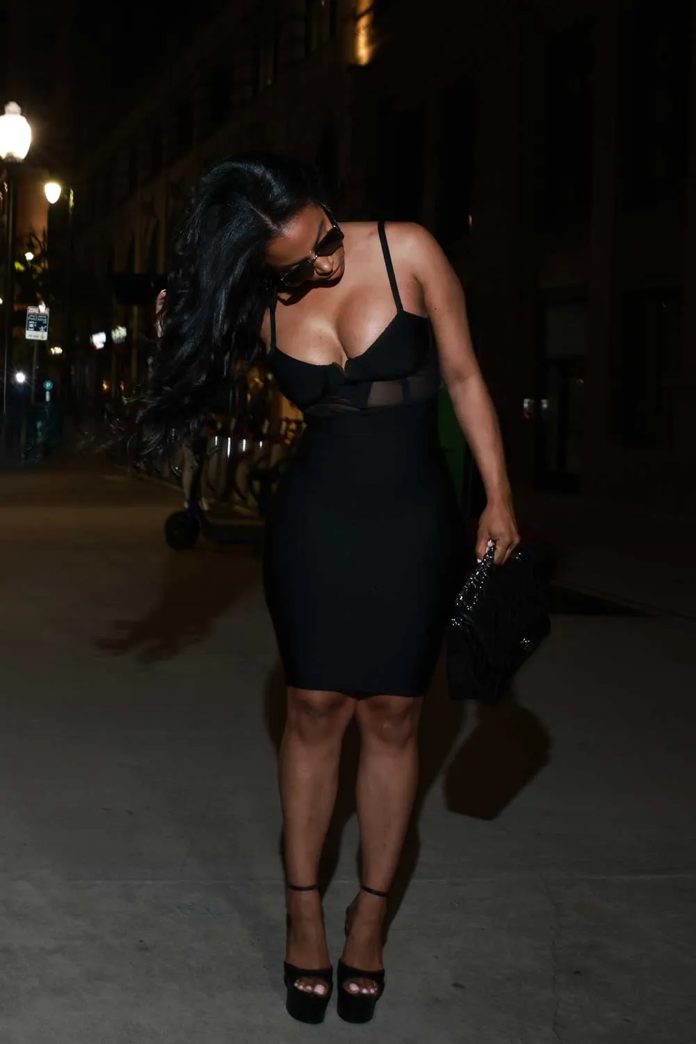 Wild Ones Bandage Mini Dress - Black sold by Swankaposh product image thumbnail 2