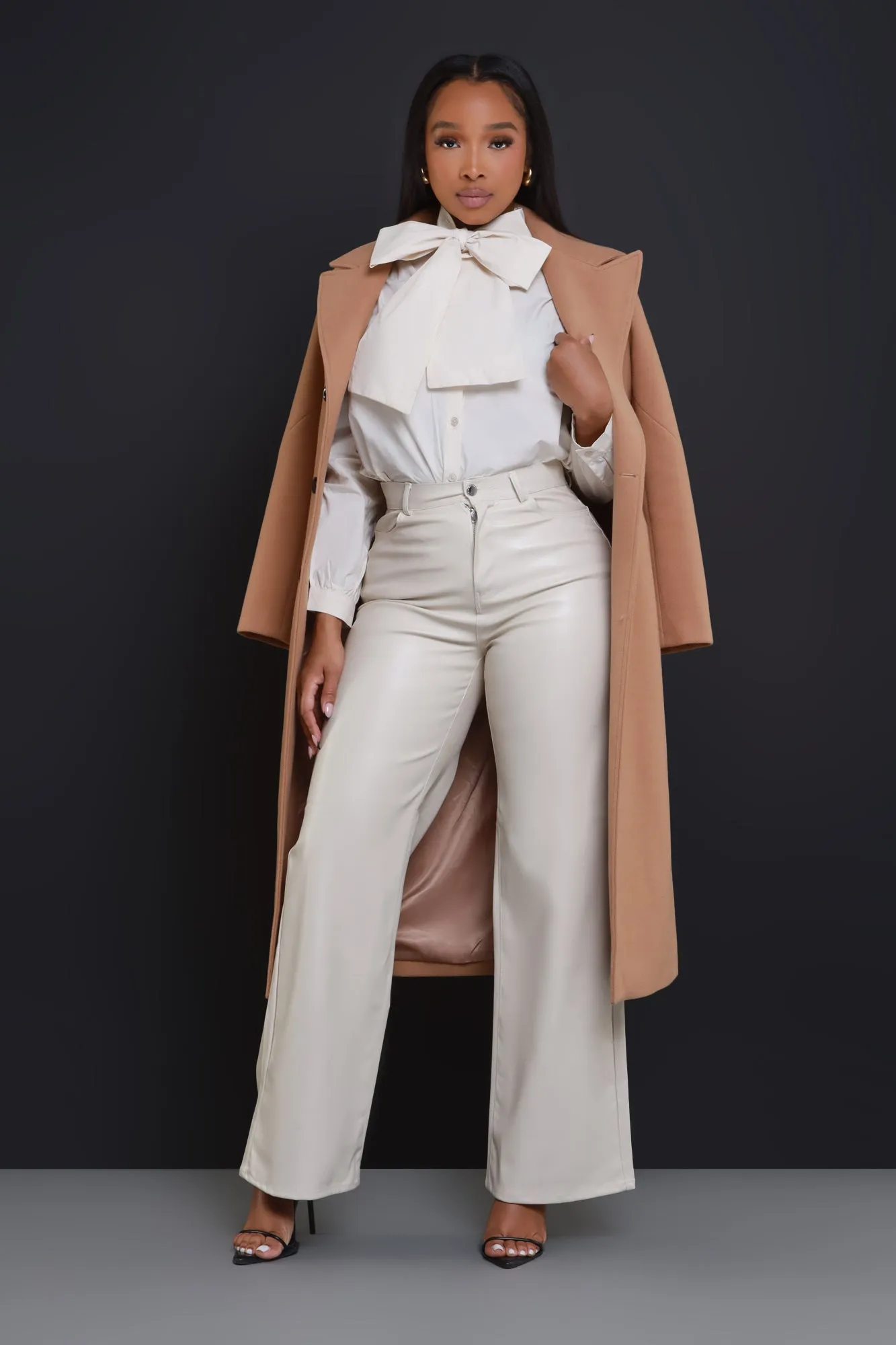 In My Prime Double Breasted Wool Coat - Tan sold by Swankaposh