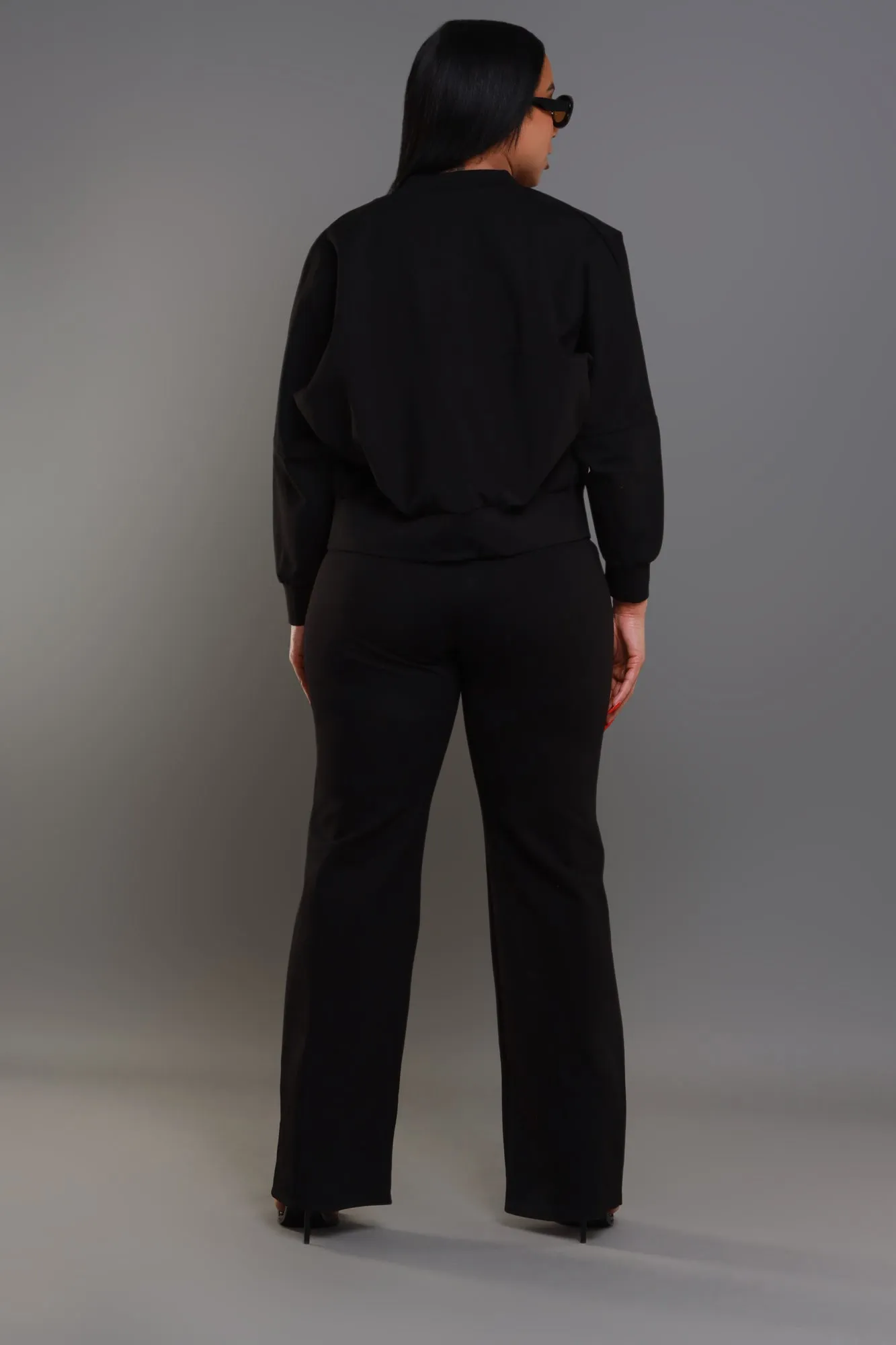 Take The Wheel Zip-Up Pants Set - Black sold by Swankaposh product image thumbnail 3
