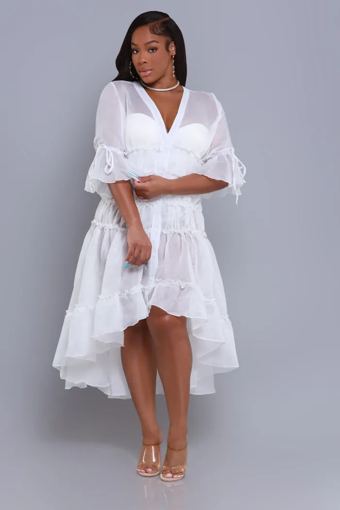 Brighter Days Beaded Hoop Earrings - Gold sold by Swankaposh product image thumbnail 4