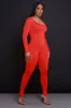 Big Reveal Open Back Jumpsuit - Red sold by Swankaposh