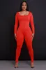 Big Reveal Open Back Jumpsuit - Red sold by Swankaposh