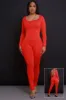 Big Reveal Open Back Jumpsuit - Red sold by Swankaposh