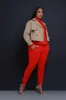 State Of Mind Hooded Jogger Set - Red sold by Swankaposh