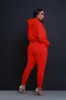 State Of Mind Hooded Jogger Set - Red sold by Swankaposh