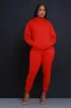 State Of Mind Hooded Jogger Set - Red sold by Swankaposh