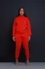 State Of Mind Hooded Jogger Set - Red sold by Swankaposh