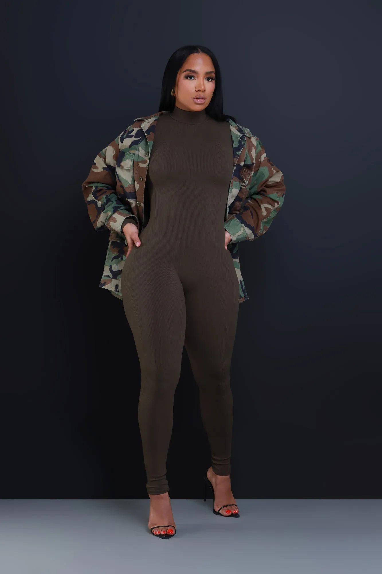 Served Vintage Camo Jacket - Olive sold by Swankaposh product image thumbnail 5