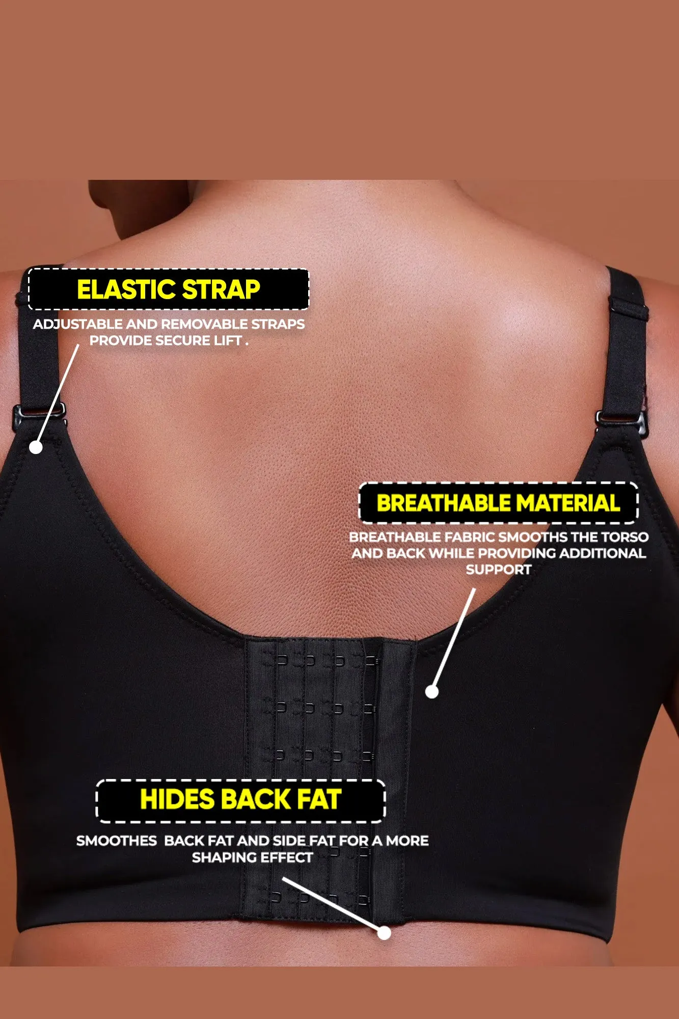 The Perfect Bra - Black No. 254 sold by Swankaposh product image thumbnail 3