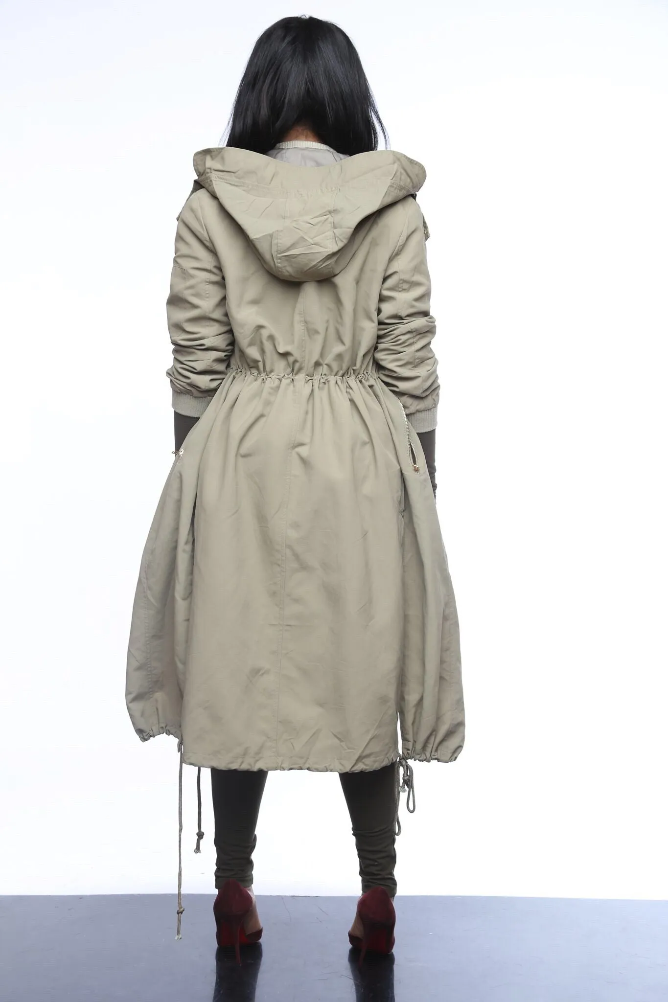 Not Your Average Bomber Parka - Light Olive sold by Swankaposh product image thumbnail 2