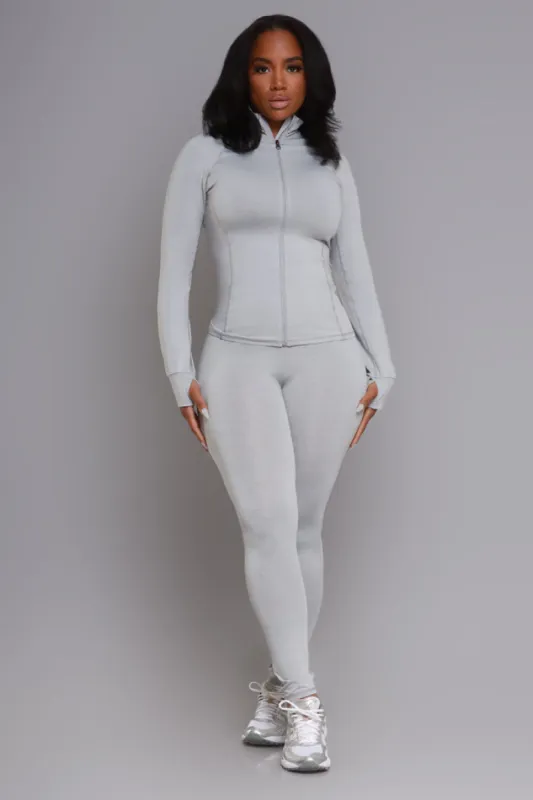 Easy Fit Athletic Set - Heather Grey sold by Swankaposh