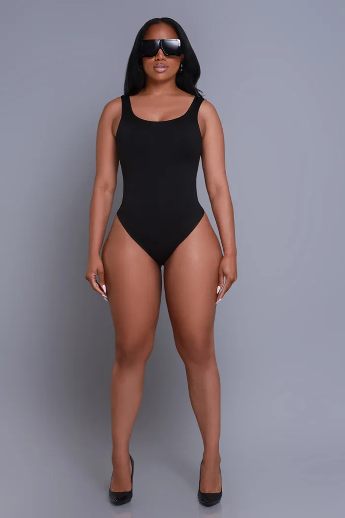Second Skin Sculpting Sleeveless Bodysuit - Black sold by Swankaposh product image thumbnail 5