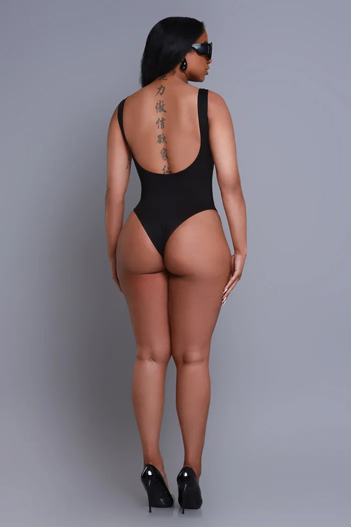 Second Skin Sculpting Sleeveless Bodysuit - Black sold by Swankaposh product image thumbnail 3