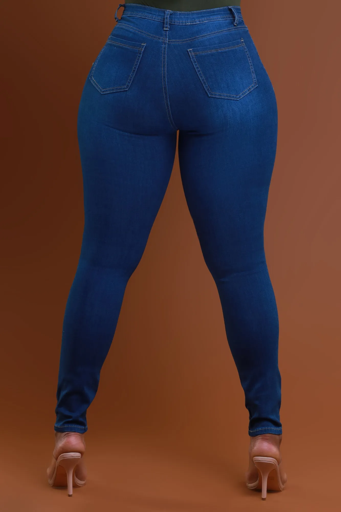 Story High Waist Super Stretch Jeans - Medium Wash sold by Swankaposh product image thumbnail 5