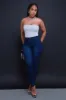 Story High Waist Super Stretch Jeans - Medium Wash sold by Swankaposh