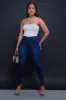 Story High Waist Super Stretch Jeans - Medium Wash sold by Swankaposh