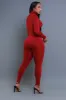 High Class Mock Neck Jumpsuit - Burgundy sold by Swankaposh