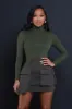 VIP Cargo Mini Skirt - Olive sold by Swankaposh