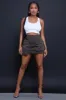 VIP Cargo Mini Skirt - Olive sold by Swankaposh