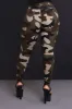 Pull Rank High Rise Skinny Jeans - Olive Camouflage sold by Swankaposh